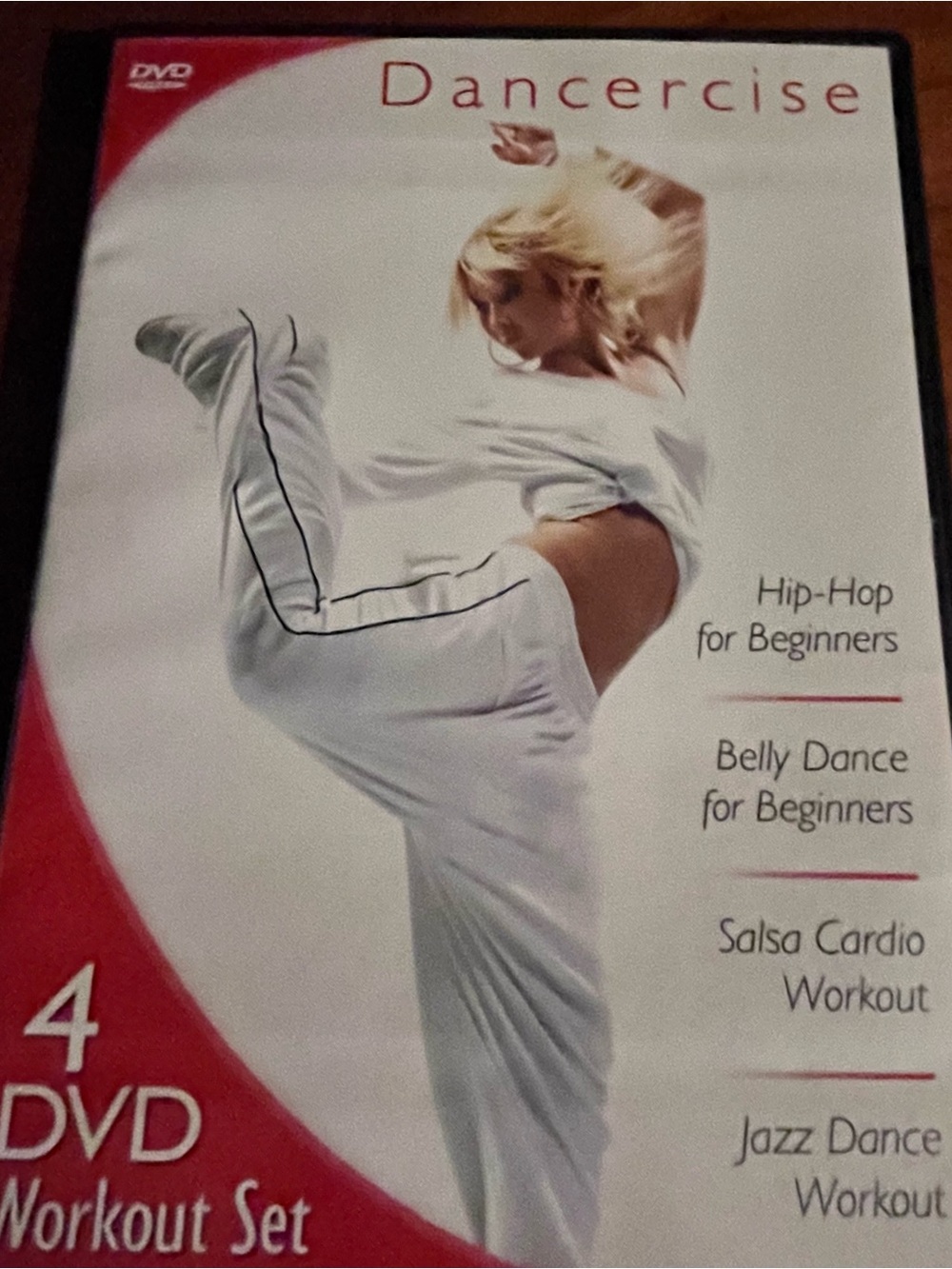 Dancercise Workout DVD Set - White & Red Cover